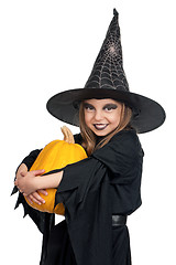 Image showing Child in halloween costume