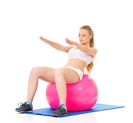 Image showing Fitness woman