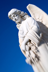 Image showing angel against blue sky