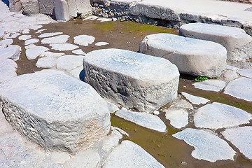 Image showing Pompeii road