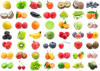 Image showing Fruits and Vegetables