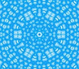 Image showing Blue abstract natural pattern