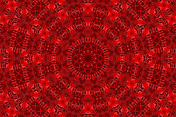 Image showing Abstract red background