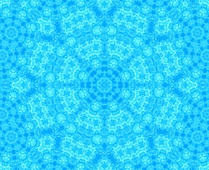 Image showing Blue abstract pattern