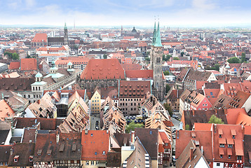 Image showing View of Nuremberg in Germany