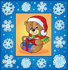 Image showing Christmas topic greeting card 1