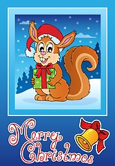 Image showing Christmas theme greeting card 8