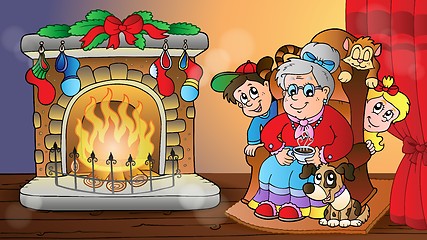 Image showing Christmas indoor theme 7