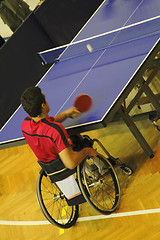 Image showing Ping pong player 2