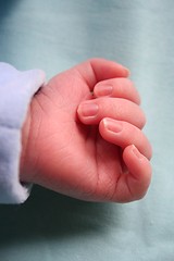 Image showing Baby's hand