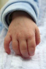 Image showing Baby's hand