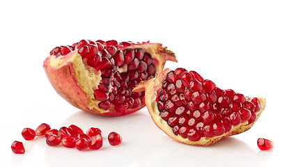 Image showing Piece of pomegranate