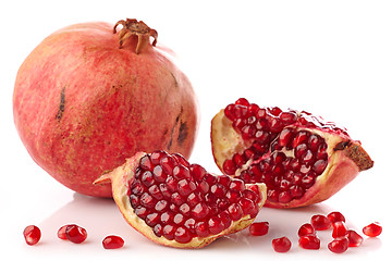 Image showing Piece of pomegranate