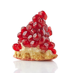 Image showing Piece of pomegranate