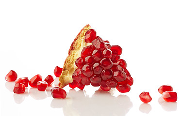 Image showing Piece of pomegranate