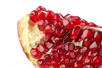 Image showing Piece of pomegranate