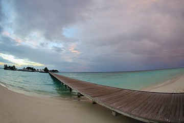 Image showing tropical beach