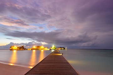 Image showing tropical beach