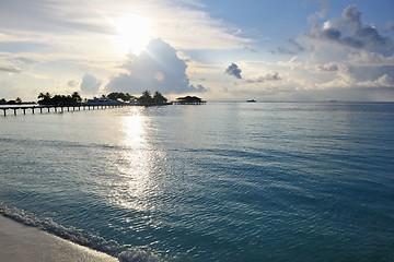 Image showing tropical beach