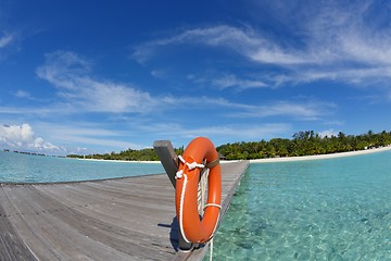 Image showing tropical beach