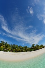 Image showing tropical beach