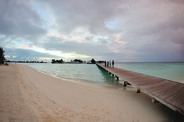 Image showing tropical beach