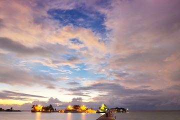 Image showing tropical beach