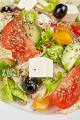 Image showing Greek salad