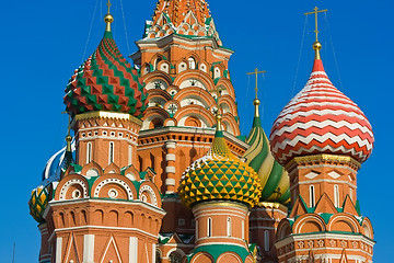 Image showing Saint Basil Cathedral  in Moscow