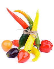 Image showing Bunch of Chili Peppers