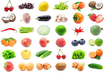 Image showing Fruits and Vegetables