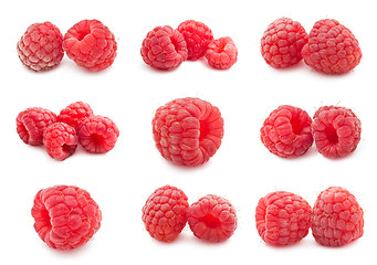 Image showing Raspberries