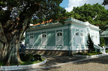 Image showing Preserved colonial house, Macau, Taipa