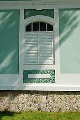 Image showing Antique house window