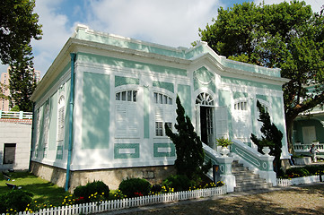Image showing Preserved colonial house, Macau, Taipa