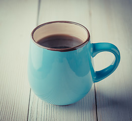 Image showing Tea and biscuits