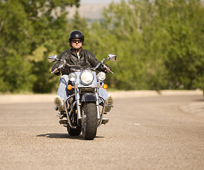 Image showing Biker