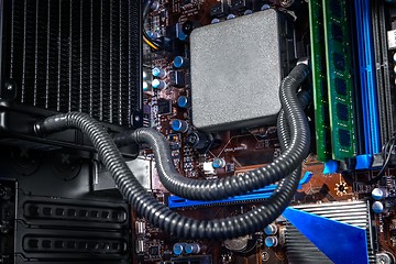 Image showing Computer motherboard