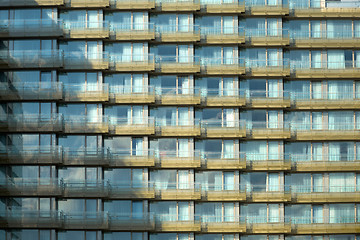 Image showing Texture of a building outdoors