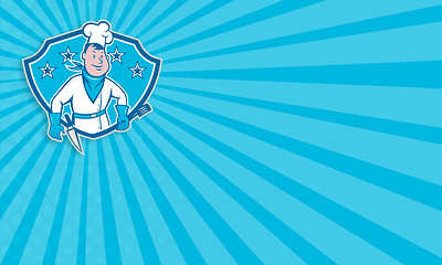 Image showing Chef Cook Star Shield