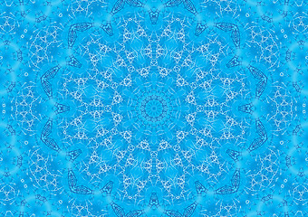 Image showing Blue abstract background