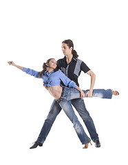 Image showing Dancing couple