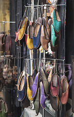 Image showing Traditional turkish shoes