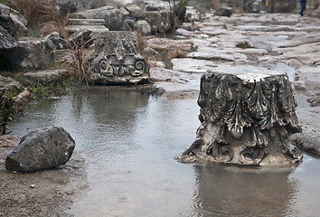 Image showing Ruined antique column