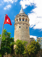 Image showing Galata tower