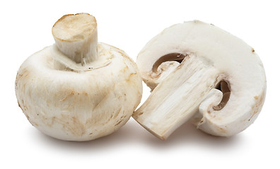 Image showing Champignon mushrooms