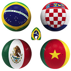 Image showing a group of the World Cup
