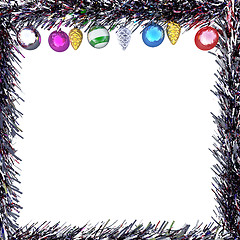 Image showing concept frame Christmas greeting cards