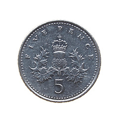 Image showing Coin isolated