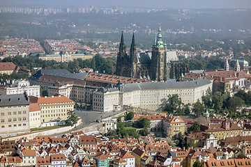 Image showing  landscapye of Prague Castle 